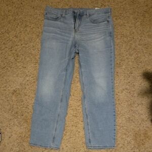 Old Navy Light Blue Athletic Taper Jeans
